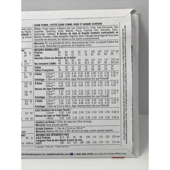 Simplicity Pattern 1459 K5 Size 8-16 Vtg 50s Dress UNCUT rockabilly pinup sewing - Picture 8 of 10